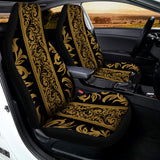 Ornamental Western Damask Print Universal Fit Car Seat Covers 102422