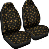 Orthodox Christian Pattern Print Universal Fit Car Seat Covers 102422