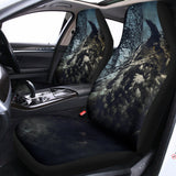Owl At Night Print Universal Fit Car Seat Covers 102422