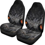 Owl Eyes Print Universal Fit Car Seat Covers 102422