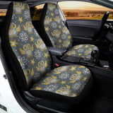 Owl Knitted Pattern Print Universal Fit Car Seat Covers 102422