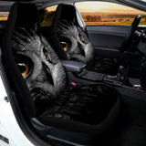 Owl Portrait Print Universal Fit Car Seat Covers 102422