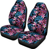 Paisley And Floral Pattern Print Universal Fit Car Seat Covers 102422