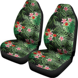 Palm Hawaiian Tropical Pattern Print Universal Fit Car Seat Covers 102422