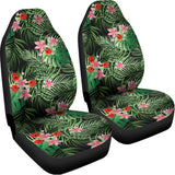 Palm Hawaiian Tropical Pattern Print Universal Fit Car Seat Covers 102422