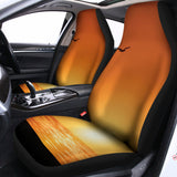 Palm Tree Beach Sunset Print Universal Fit Car Seat Covers 102422