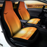 Palm Tree Beach Sunset Print Universal Fit Car Seat Covers 102422