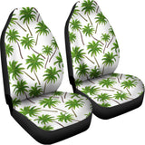 Palm Tree Pattern Print Universal Fit Car Seat Covers 102422