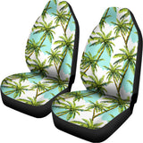 Palm Tree Tropical Pattern Print Universal Fit Car Seat Covers 102422