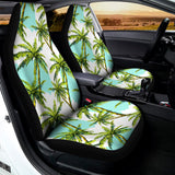 Palm Tree Tropical Pattern Print Universal Fit Car Seat Covers 102422