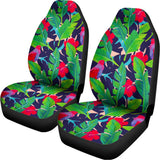 Parrot Banana Leaf Hawaii Pattern Print Universal Fit Car Seat Covers 102422