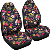 Parrot Toucan Tropical Pattern Print Universal Fit Car Seat Covers 102422
