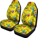 Parrot Tropical Pattern Print Universal Fit Car Seat Covers 102422