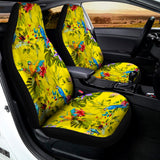 Parrot Tropical Pattern Print Universal Fit Car Seat Covers 102422
