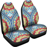 Pastel Ornament Mandala Print Universal Fit Car Seat Covers 102422