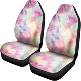Pastel Tie Dye Print Universal Fit Car Seat Covers 102422