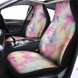 Pastel Tie Dye Print Universal Fit Car Seat Covers 102422