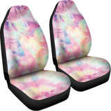 Pastel Tie Dye Print Universal Fit Car Seat Covers 102422
