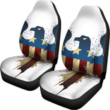 Patriotic American Eagle Print Universal Fit Car Seat Covers 102422