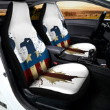 Patriotic American Eagle Print Universal Fit Car Seat Covers 102422