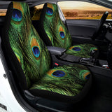 Peacock Tail Print Universal Fit Car Seat Covers 102422