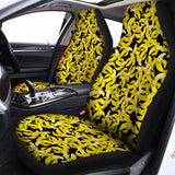 Peeled Banana Pattern Print Universal Fit Car Seat Covers 102422