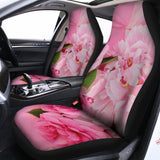 Peony And Rose Print Universal Fit Car Seat Covers 102422