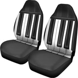 Piano Keyboard Print Universal Fit Car Seat Covers 102422