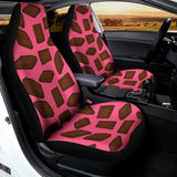 Pieces of Chocolate Pattern Print Universal Fit Car Seat Covers 102422