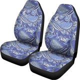 Pigeon Floral Bohemian Pattern Print Universal Fit Car Seat Covers 102422