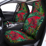 Pineapple Leaves Hawaii Pattern Print Universal Fit Car Seat Covers 102422