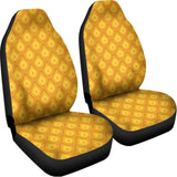 Pineapple Print Universal Fit Car Seat Covers 102422