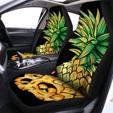Pineapple Skull Print Universal Fit Car Seat Covers 102422