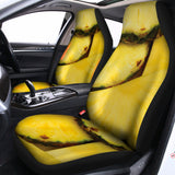 Pineapple Slices Print Universal Fit Car Seat Covers 102422
