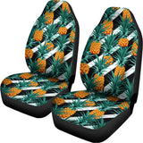 Pineapple Striped Pattern Print Universal Fit Car Seat Covers 102422