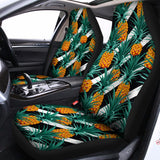 Pineapple Striped Pattern Print Universal Fit Car Seat Covers 102422