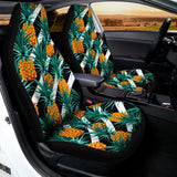 Pineapple Striped Pattern Print Universal Fit Car Seat Covers 102422