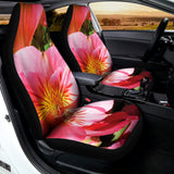 Pink Alstroemeria Print Universal Fit Car Seat Covers 102422