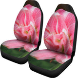 Pink Amaryllis Print Universal Fit Car Seat Covers 102422