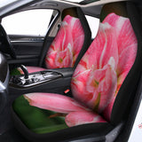 Pink Amaryllis Print Universal Fit Car Seat Covers 102422