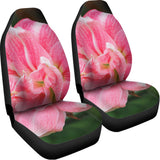 Pink Amaryllis Print Universal Fit Car Seat Covers 102422