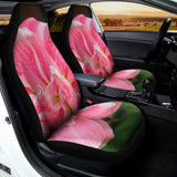 Pink Amaryllis Print Universal Fit Car Seat Covers 102422