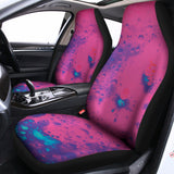 Pink And Blue Acid Melt Print Universal Fit Car Seat Covers 102422