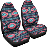 Pink And Blue Southwestern Pattern Print Universal Fit Car Seat Covers 102422