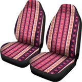 Pink And Purple Southwestern Print Universal Fit Car Seat Covers 102422