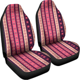 Pink And Purple Southwestern Print Universal Fit Car Seat Covers 102422