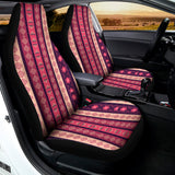 Pink And Purple Southwestern Print Universal Fit Car Seat Covers 102422