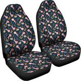 Pink Axolotl Pattern Print Universal Fit Car Seat Covers 102422