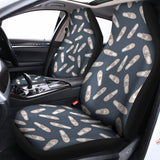 Pink Ballet Shoes Pattern Print Universal Fit Car Seat Covers 102422