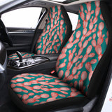 Pink Cactus Pattern Print Universal Fit Car Seat Covers 102422